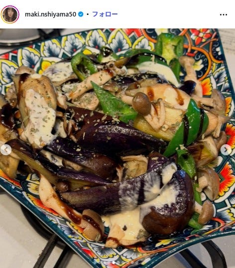 西山茉希Instagramより