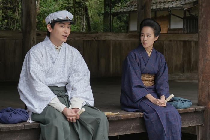 金子大地、石橋静河「ブラッサム」第16話(C)NHK