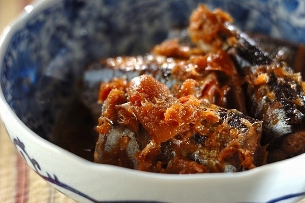 サンマの梅おかか煮