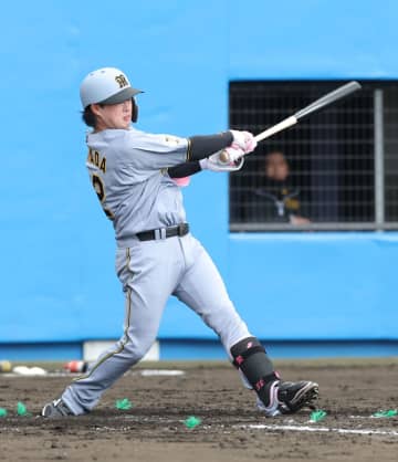 阪神 左翼奪取へ浜田、高寺が一発でアピール！ディベイニーは来日初安打も適時失策 今年初めての対外試合