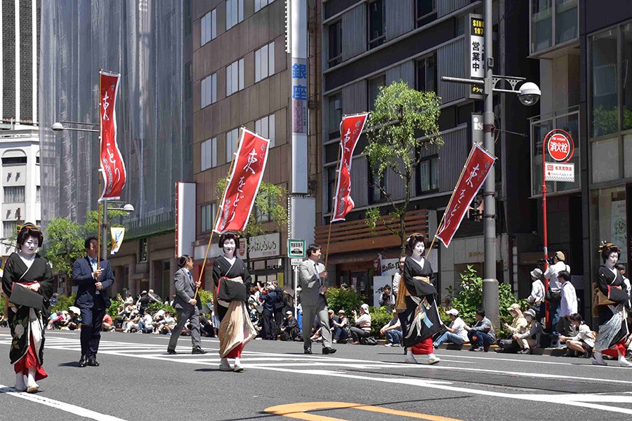 第十二回銀座柳まつり