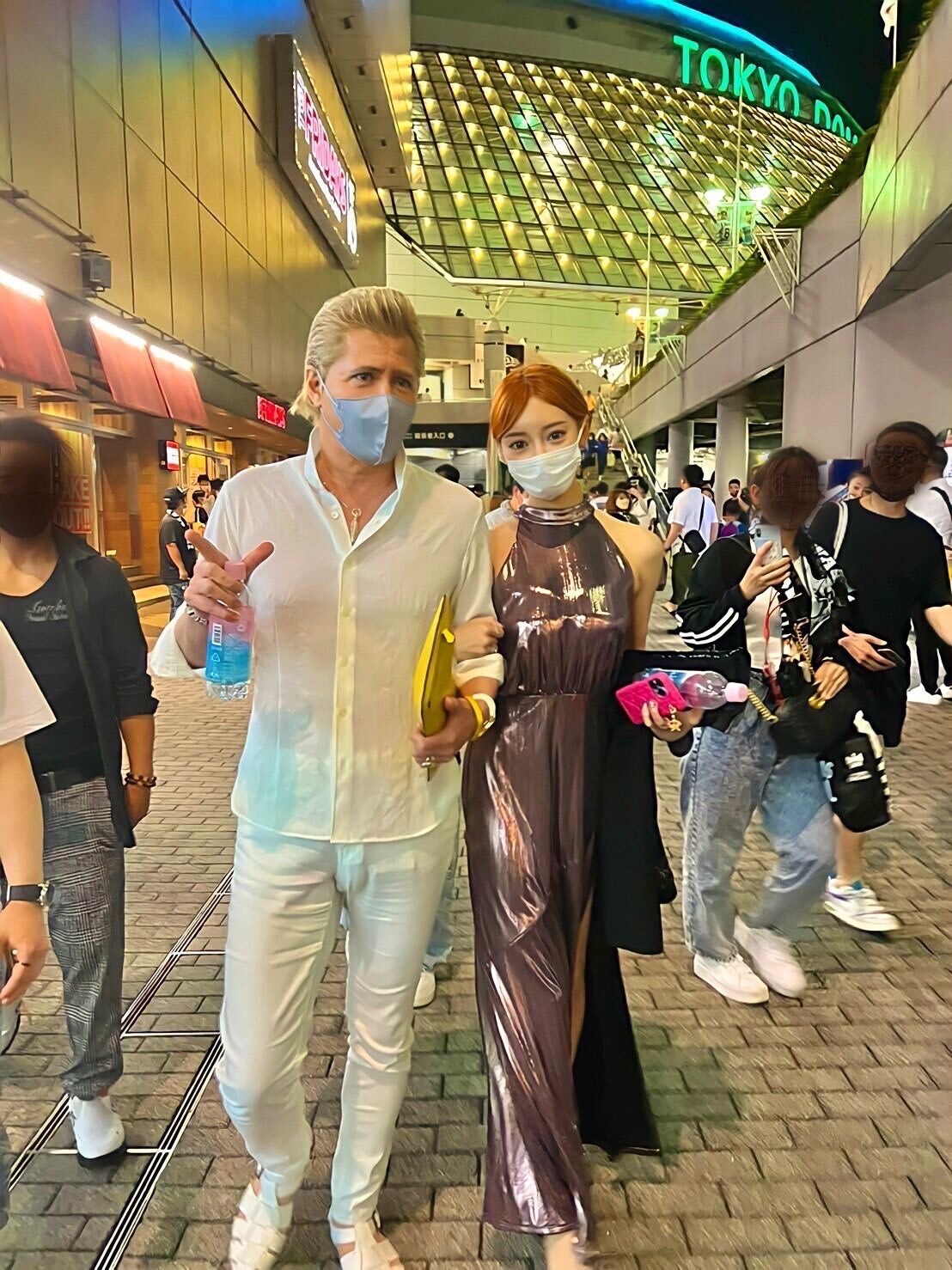 竹内力、明日花キララ（提供写真）