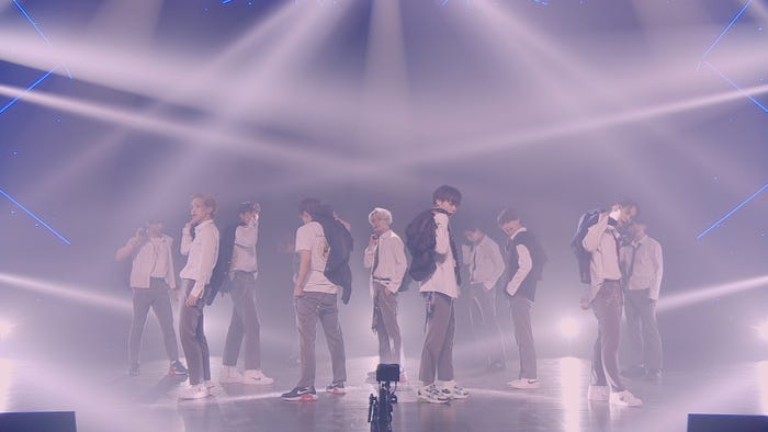 JO1/「JO1 1st Live Streaming Concert『STARLIGHT』」(C)LAPONE ENTERTAINMENT