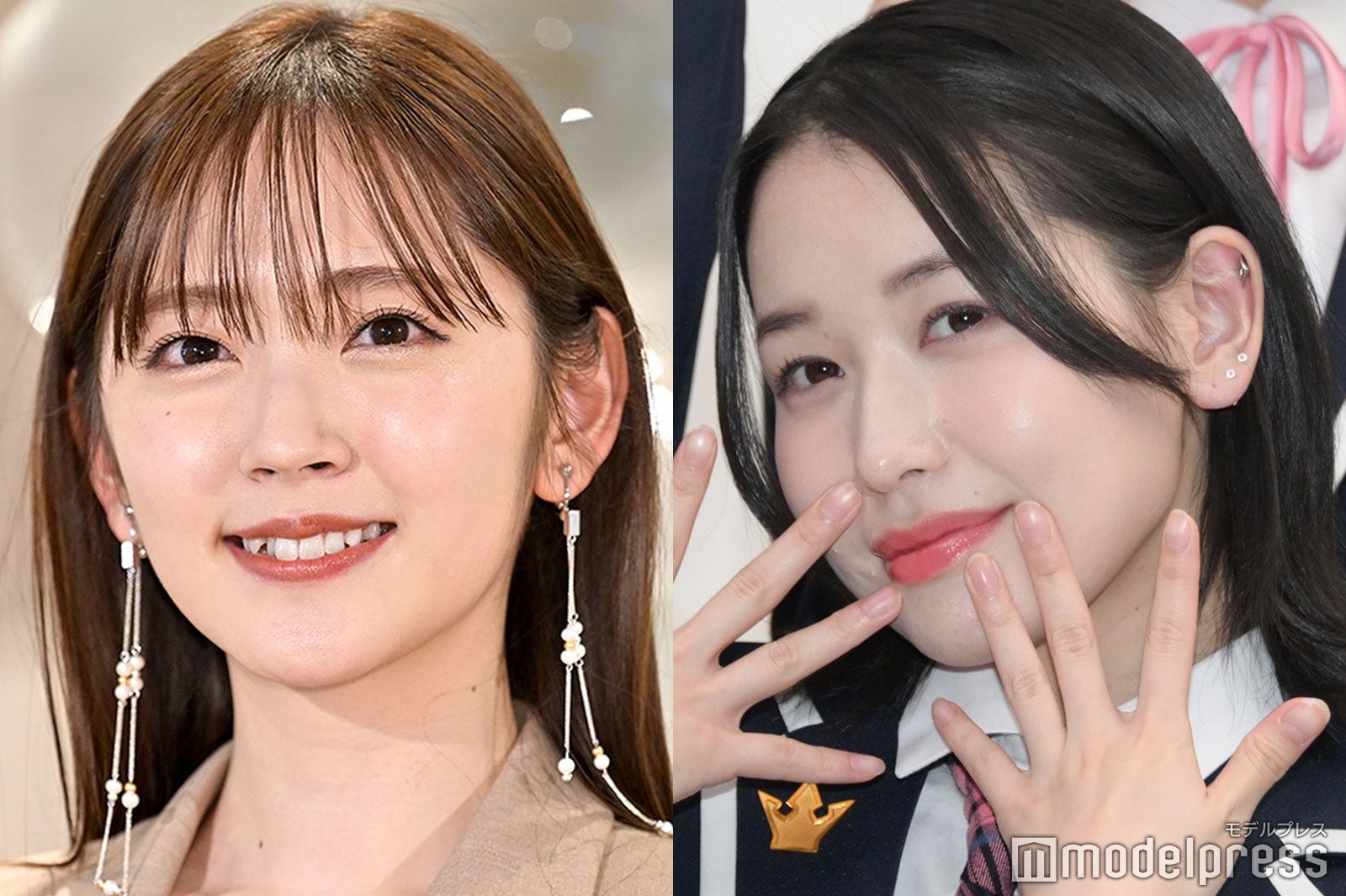 鈴木愛理＆ME:I笠原桃奈、ハロプロ先輩・後輩2ショット公開に反響「胸熱」「エモすぎる再会」