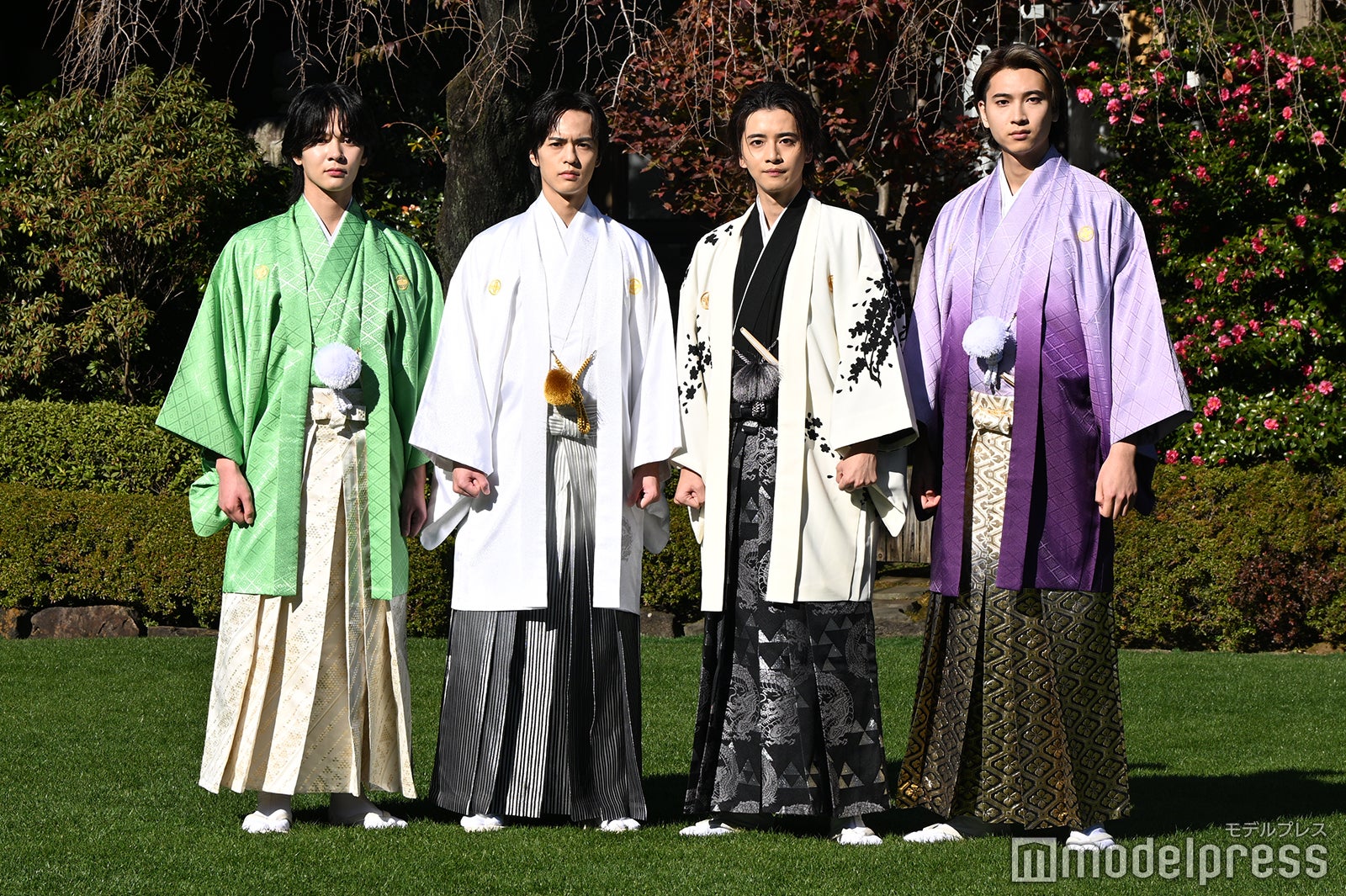 百瀬拓実、奥野壮、飯島寛騎、庄司浩平（C）モデルプレス