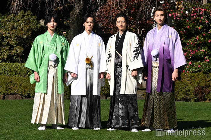 百瀬拓実、奥野壮、飯島寛騎、庄司浩平(C)モデルプレス