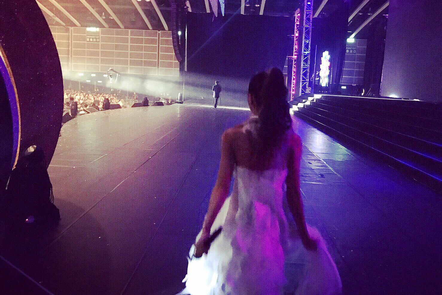 いざ、ステージへ（提供画像）