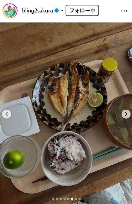 井上咲楽Instagramより