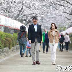 主人公の千明(小泉今日子)と和平(中井貴一)