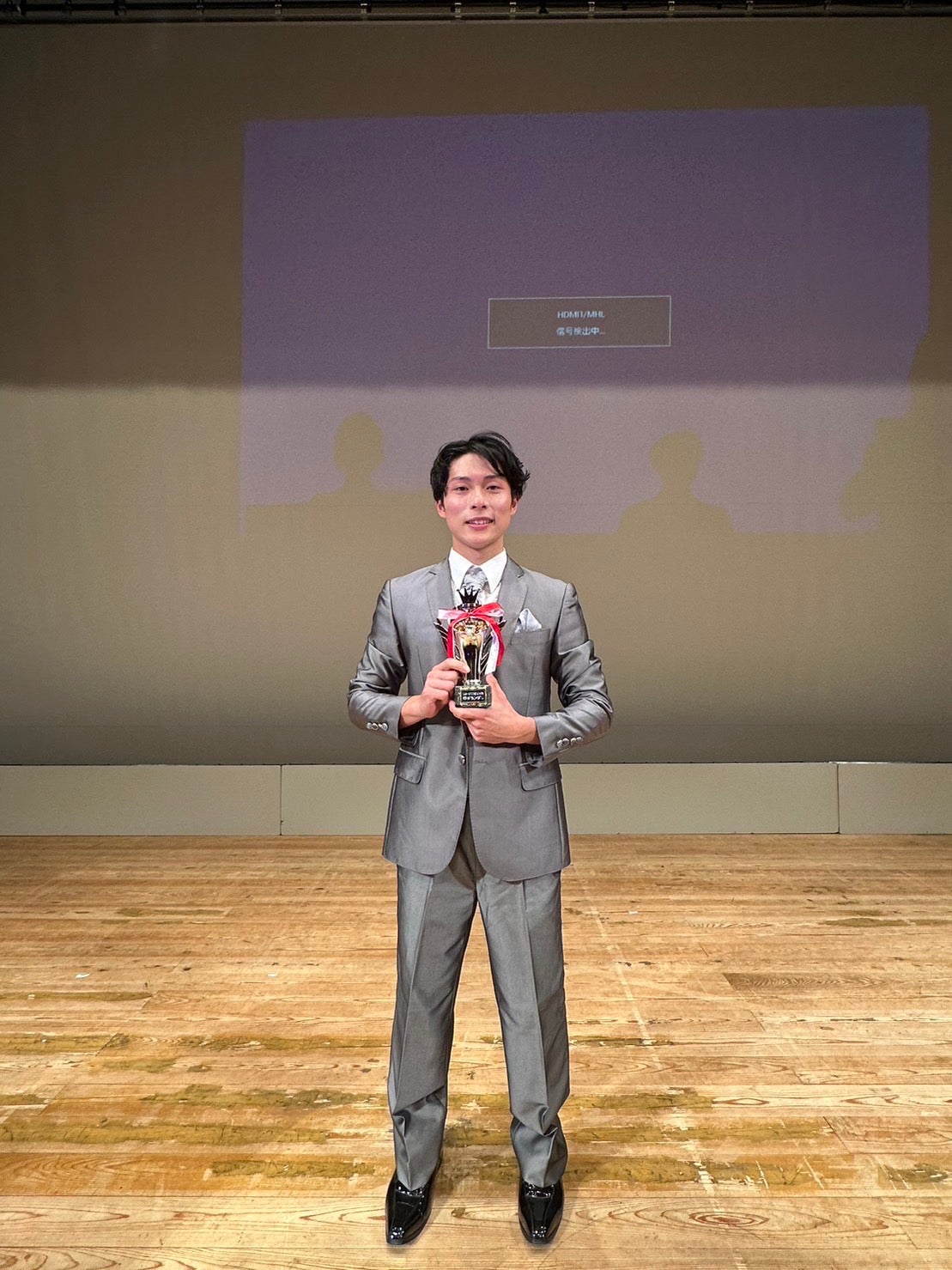 準グランプリを受賞した浅尾洋佑さん（提供写真）