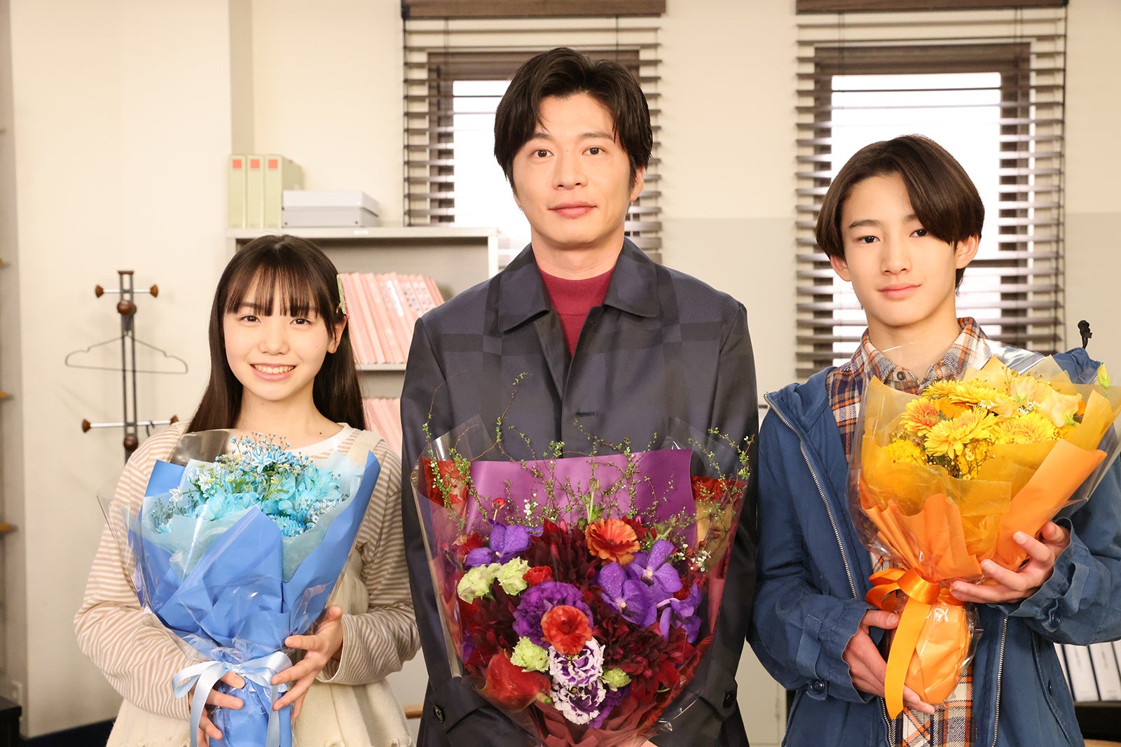 稲垣来泉、田中圭、宮田体現（C）日本テレビ