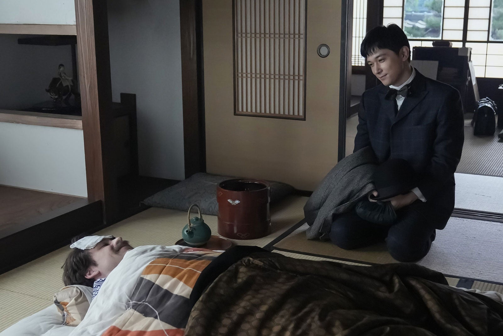 トミー・バストウ、吉沢亮「ばけばけ」第48話（C）NHK