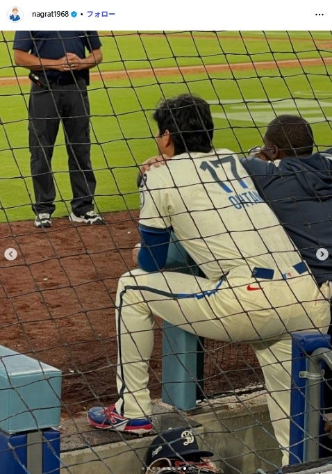 名倉潤Instagramより