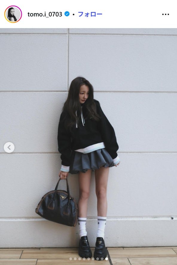 板野友美Instagramより