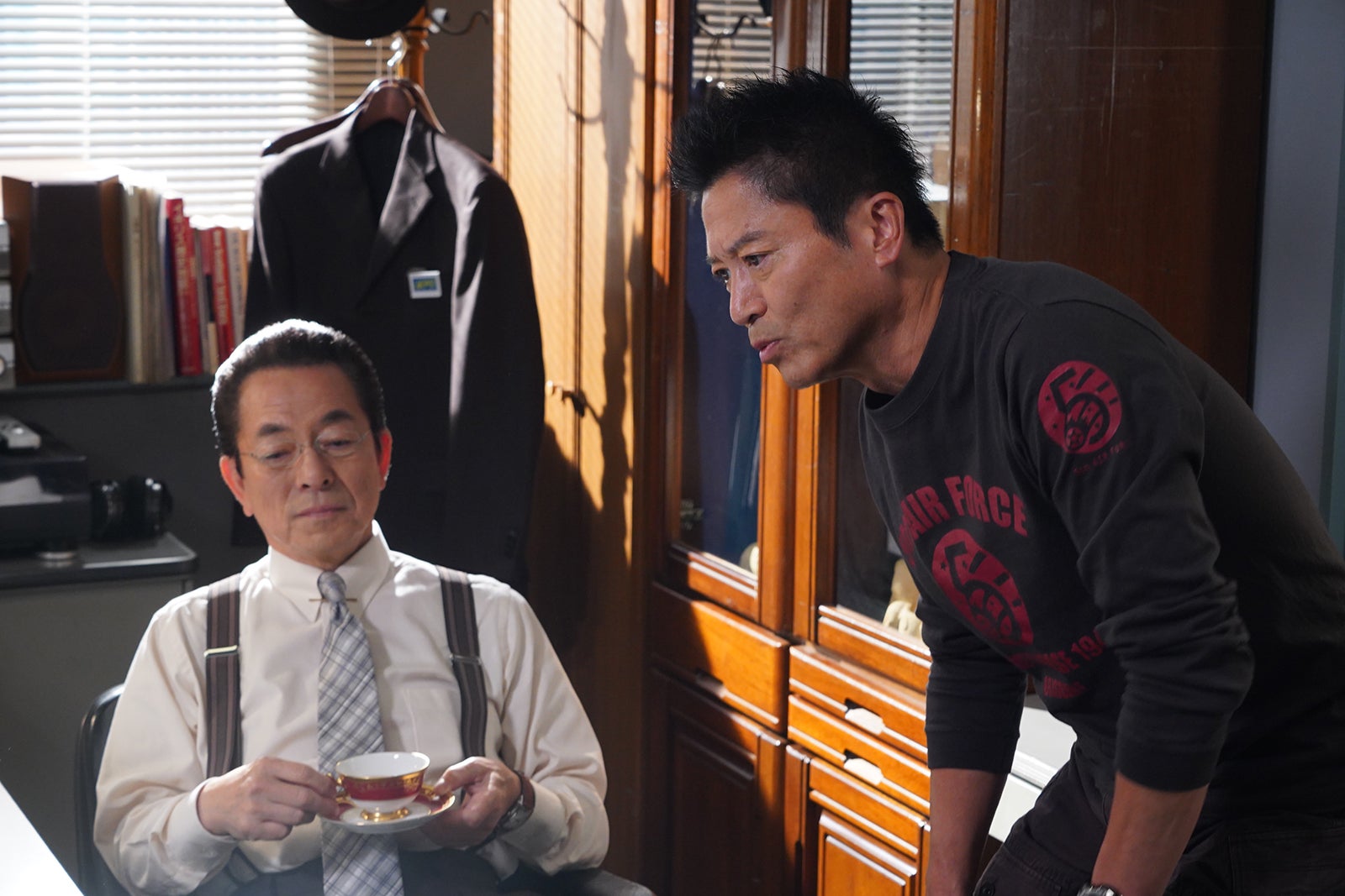 水谷豊、寺脇康文「相棒season22」第7話より（C）テレビ朝日