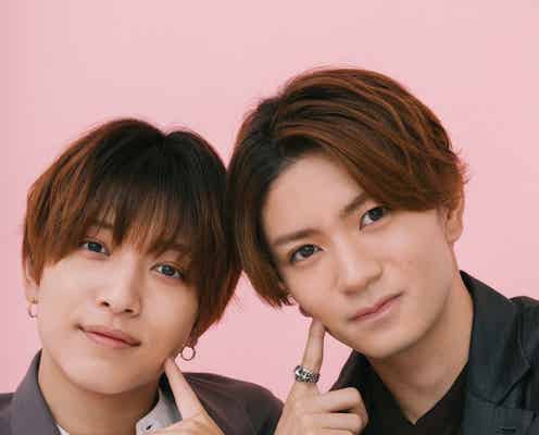HiHi Jets高橋優斗&7 MEN 侍・中村嶺亜、互いのグループへの思い語る 2ショットで「Eye-Ai+」登場