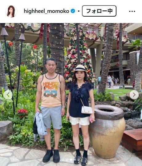 ハイヒール・モモコInstagramより