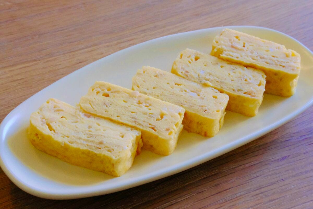 井ノ原快彦　紅しょうが入り卵焼き