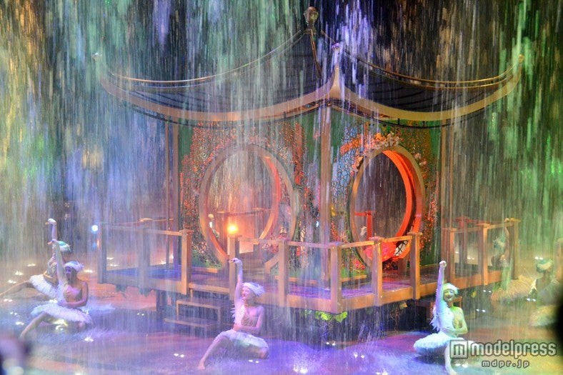 水と光、そして最高のパフォーマンスに感動