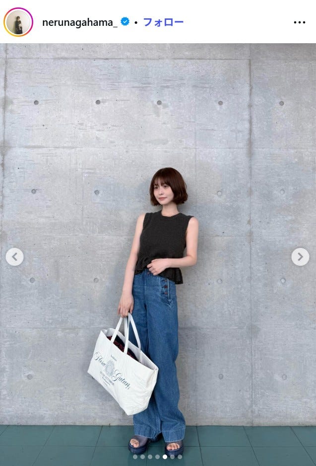 長濱ねるInstagramより