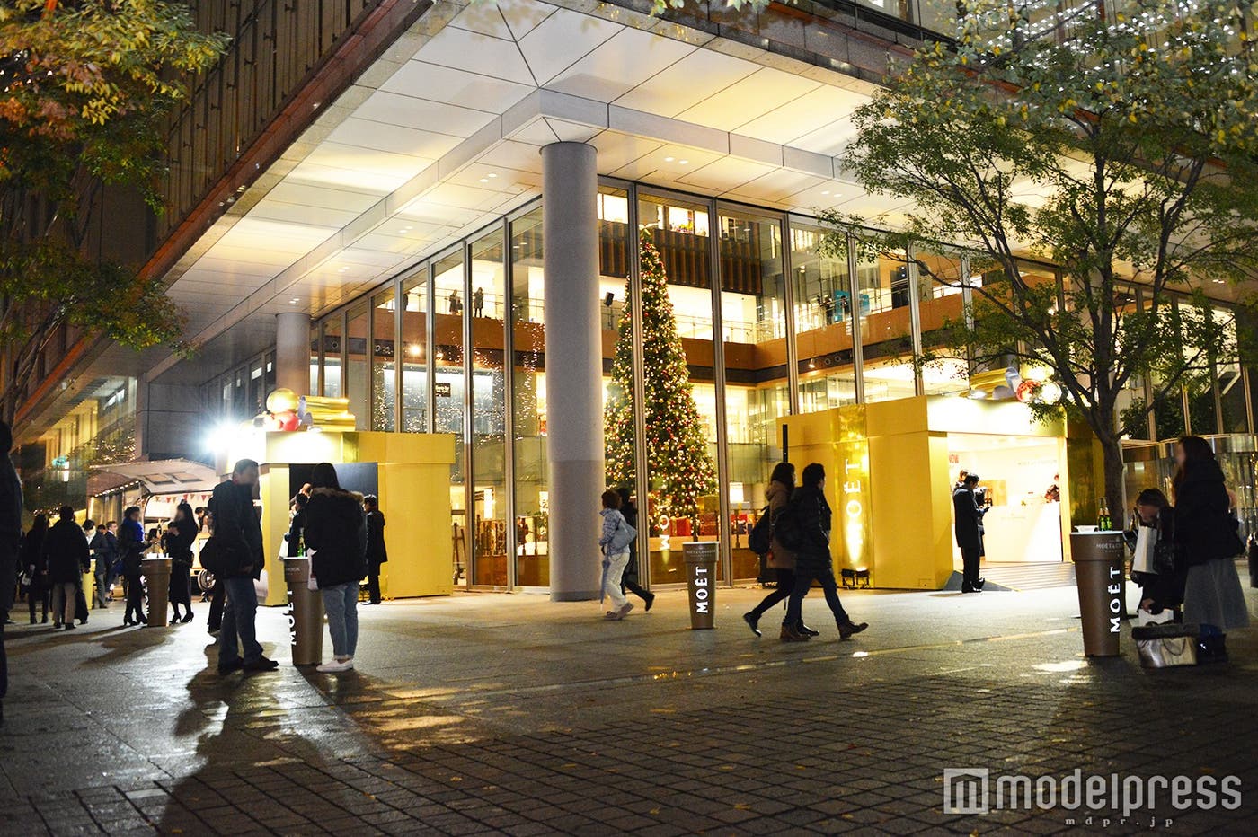 「MOET CHRISTMAS MARCHE(モエ クリスマス マルシェ)」 (C)モデルプレス