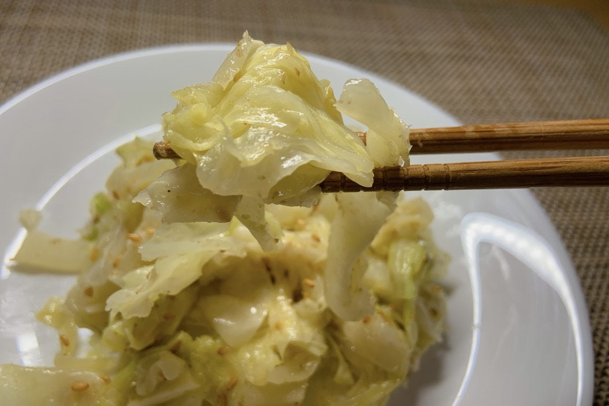 キャベツナムル