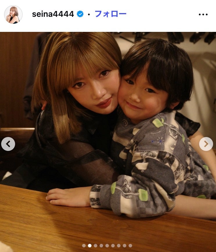 島袋聖南Instagramより