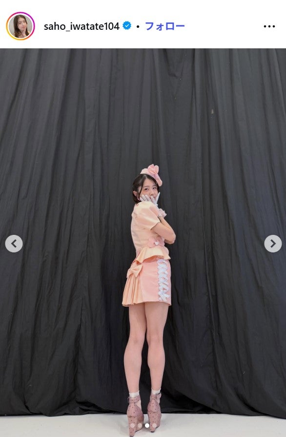 岩立沙穂Instagramより
