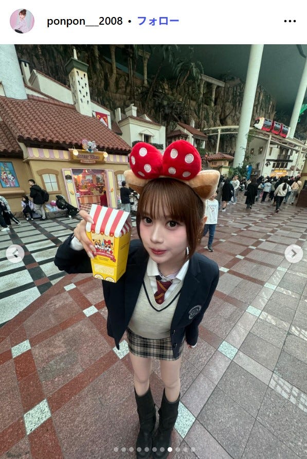 瀬川陽菜乃Instagramより