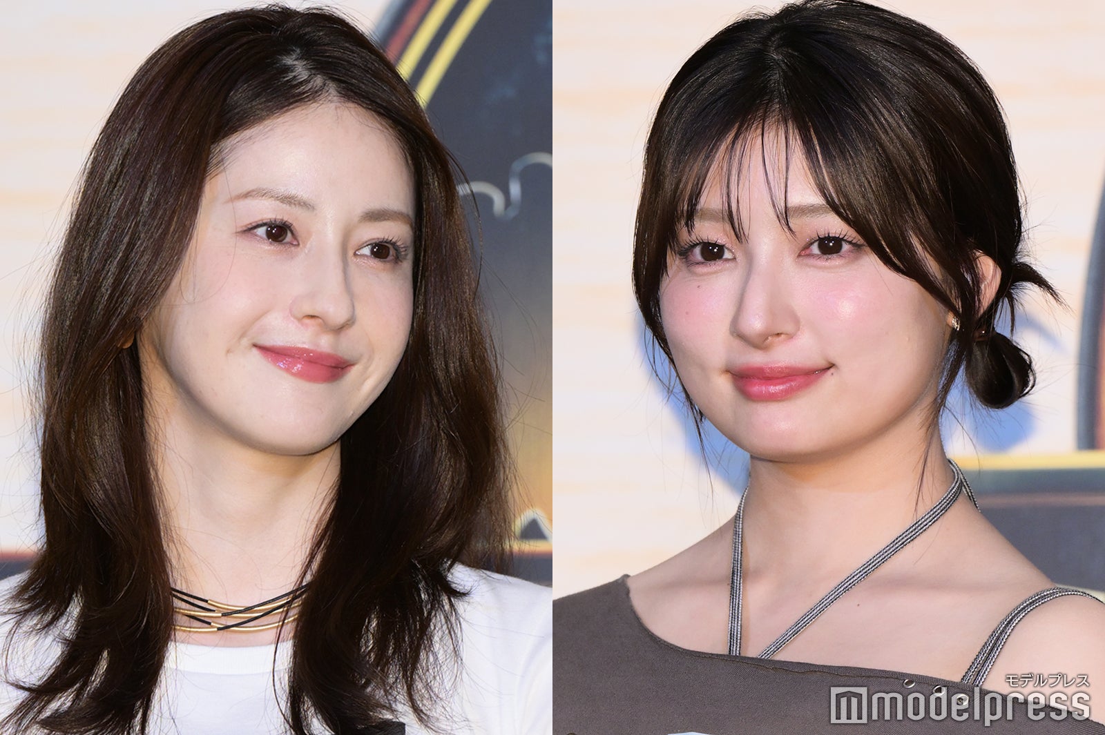 吉川愛、お揃いジュラシックTを肩出しアレンジ 松本若菜は“シリーズ初の役”吹替回顧【ジュラシック・ワールド／復活の大地】