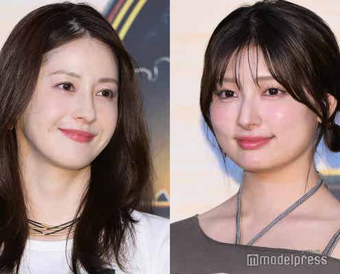 吉川愛、お揃いジュラシックTを肩出しアレンジ 松本若菜は“シリーズ初の役”吹替回顧【ジュラシック・ワールド/復活の大地】