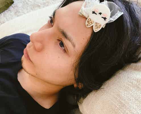 水嶋ヒロ、妻・絢香&娘からのいたずらが可愛すぎ「癒やされた」の声続々