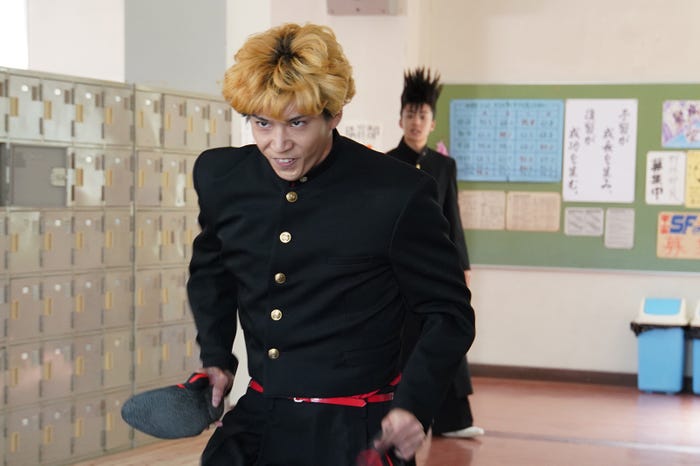 賀来賢人/『今日から俺は!!』第7話より(C)NTV