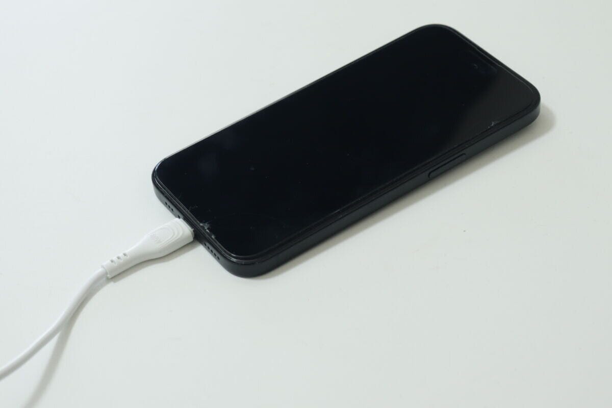 ダイソーのPD対応超速充電　TYPE-Cケーブル60W（2m）使用例