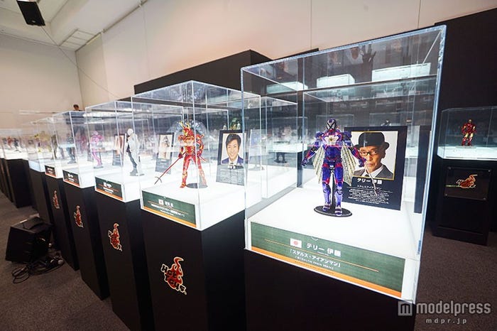 コレアーティブルフィギュア展示(C)MARVEL