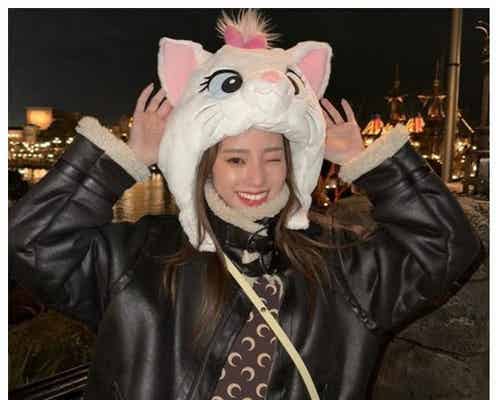 中町綾、インスタフォロワー100万人突破でディズニー満喫ショット公開