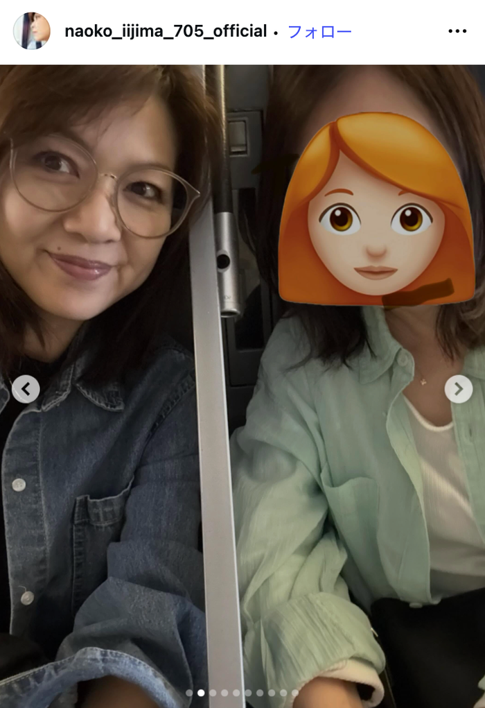 飯島直子Instagramより