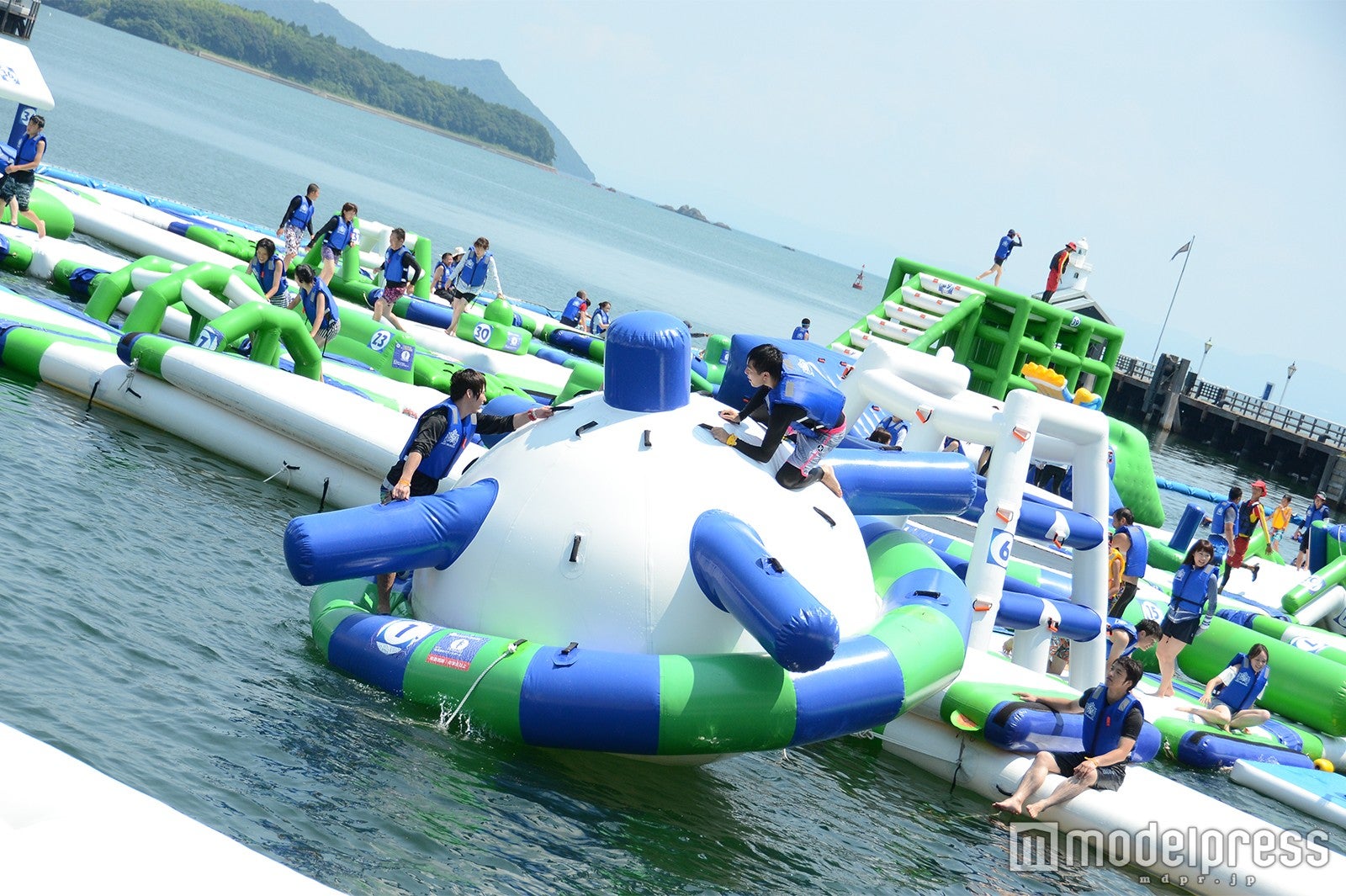 海上ウォーターパーク （C）モデルプレス