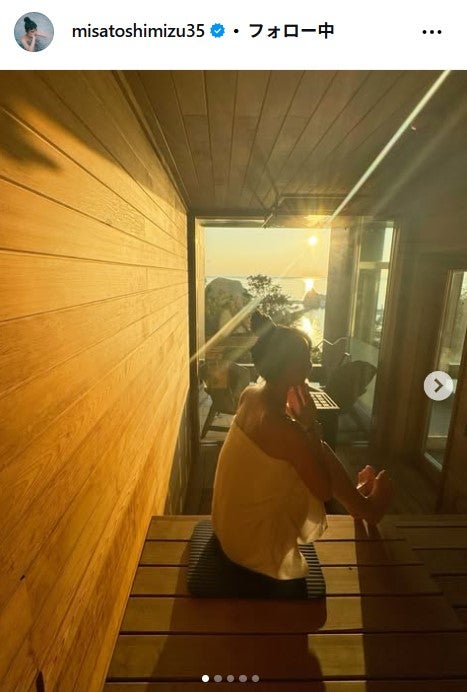 清水みさとInstagramより