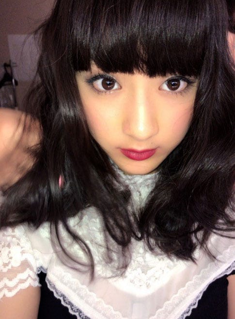ばっちりメイクの“お高い”平祐奈/平祐奈オフィシャルブログ(Ameba)より
