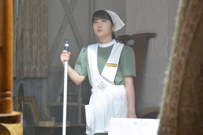 川栄李奈/「崖っぷちホテル!」第6話より(C)日本テレビ