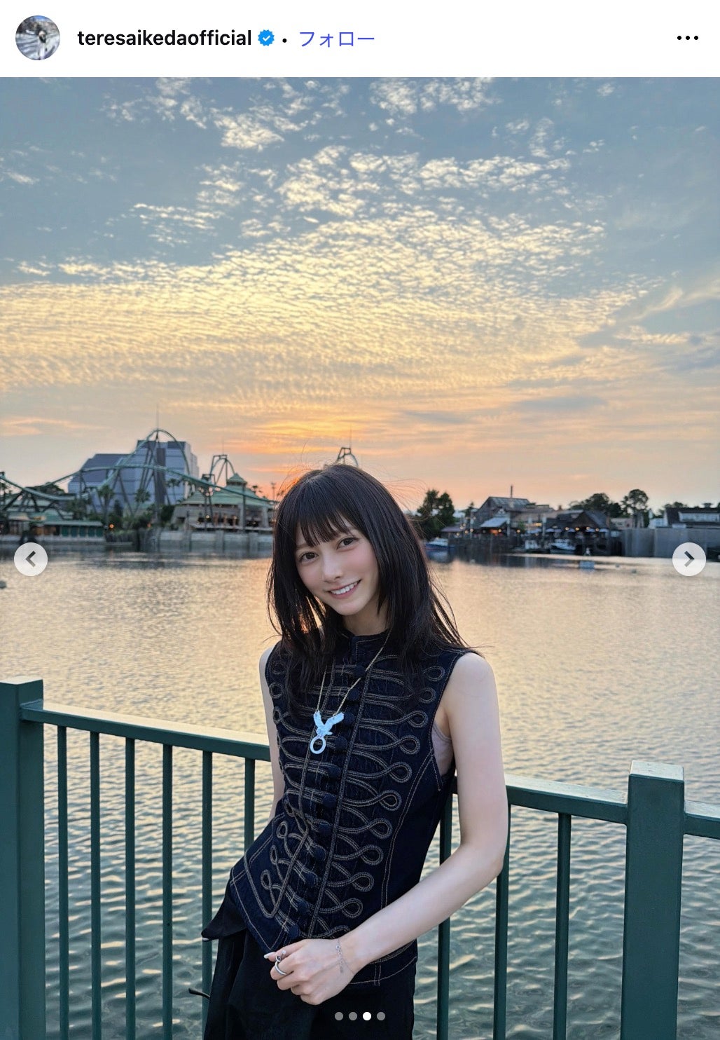 池田瑛紗Instagramより