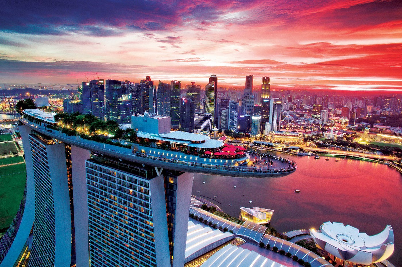 「CE LA VI SINGAPORE」Marina Bay Sands／画像提供：ワイズテーブルコーポレーション