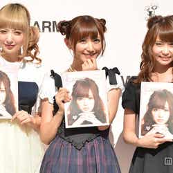 (左から)AMO、菅野結以、永尾まりや