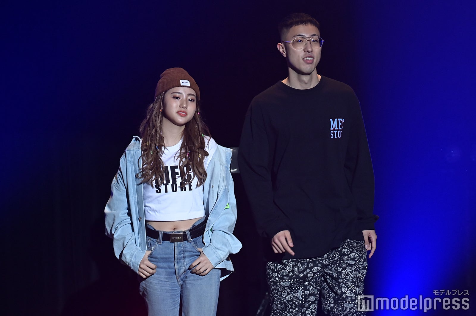 中町兄妹、美腹筋もチラ見せ　“超個性的”仲良しランウェイ＜超十代－ULTRA TEENS FES－2021 PREMIUM＞