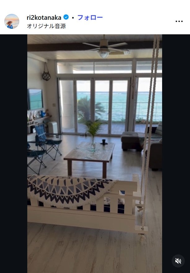 田中律子Instagramより