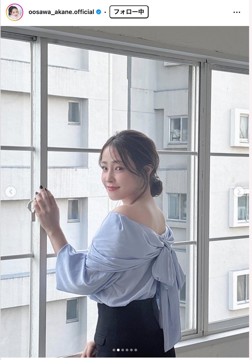 大沢あかねInstagramより