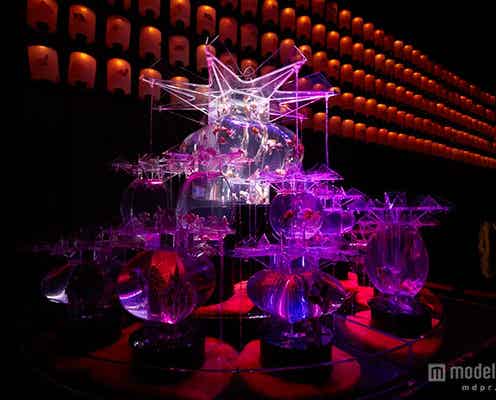 日本の涼を感じるアートアクアリウム、世界初となる最新鋭アートも