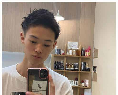 窪塚洋介のイケメン息子・窪塚愛流、髪バッサリで「パパにそっくり」の声