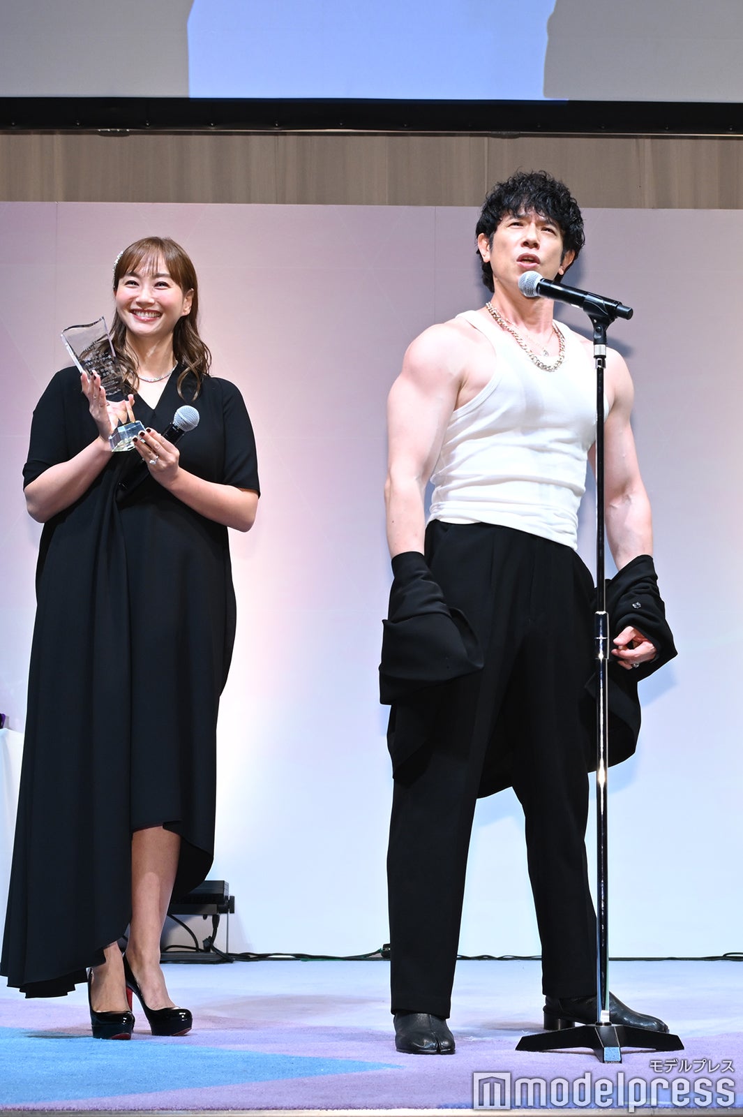 藤本美貴、庄司智春（C）モデルプレス